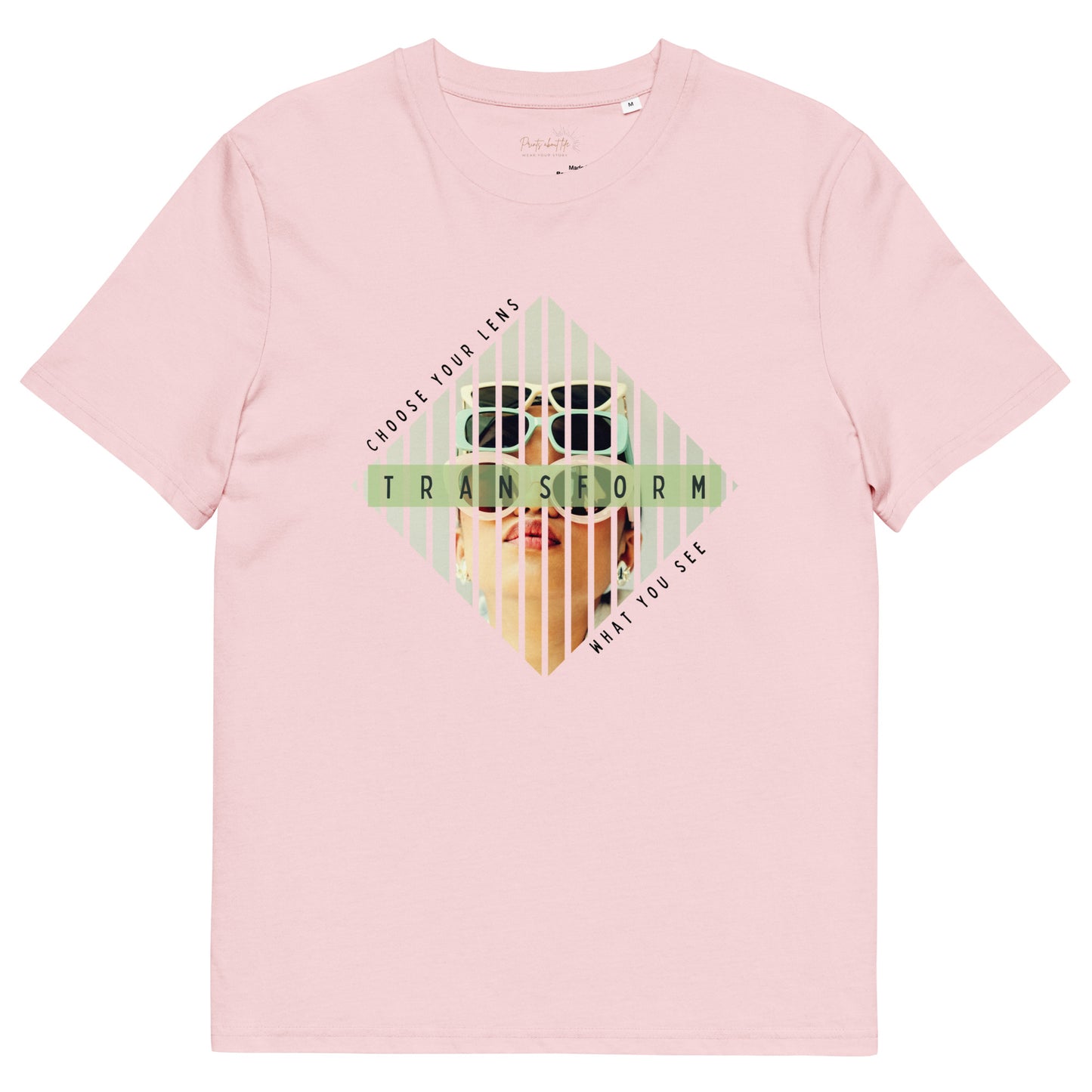 Choose your lens - Organic cotton unisex t-shirt - 3 colors