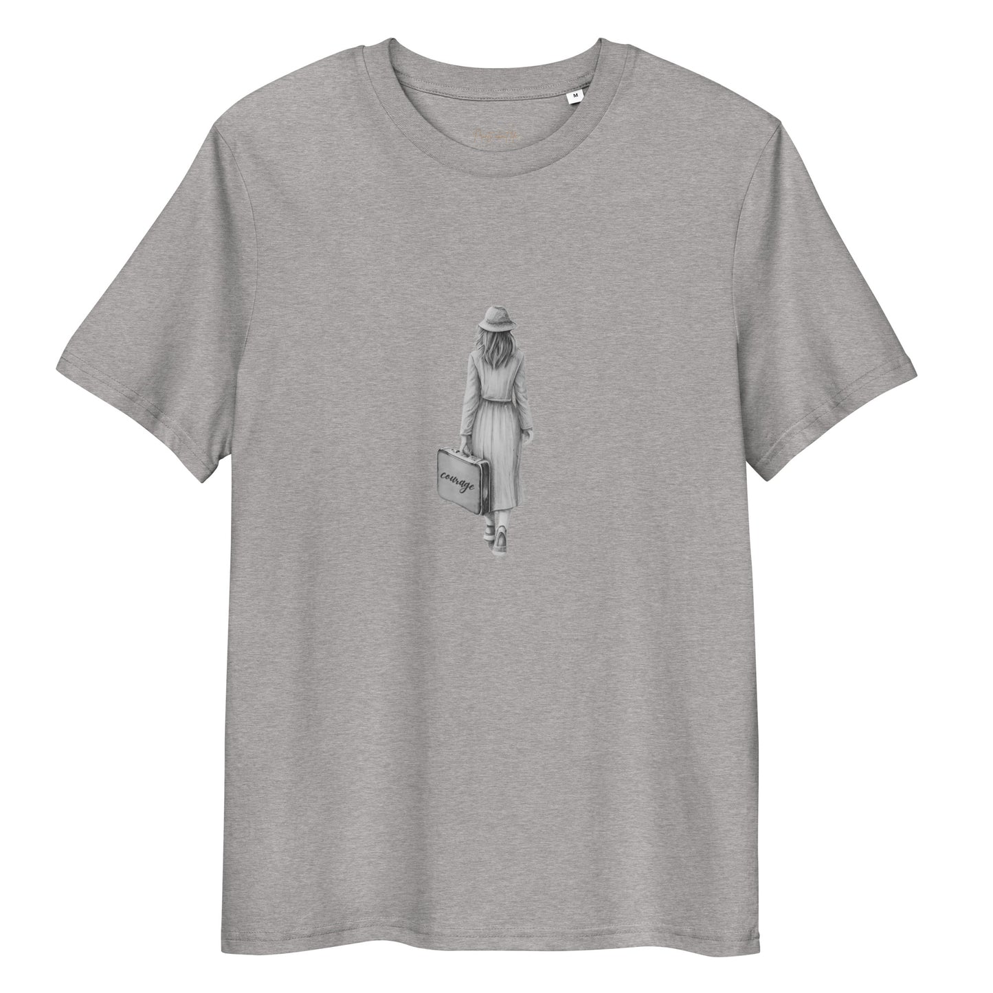 courage - Organic cotton unisex t-shirt - 2 colors