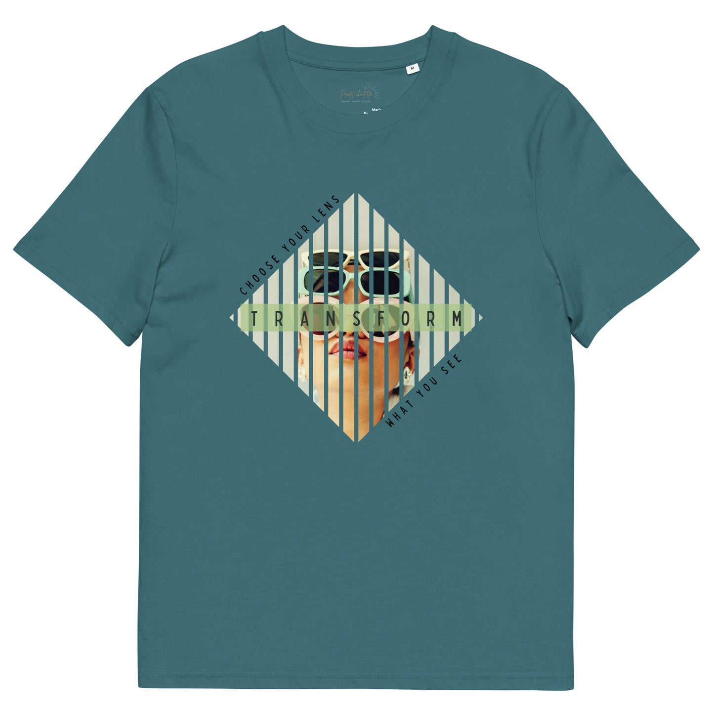 Choose your lens - Organic cotton unisex t-shirt - 3 colors