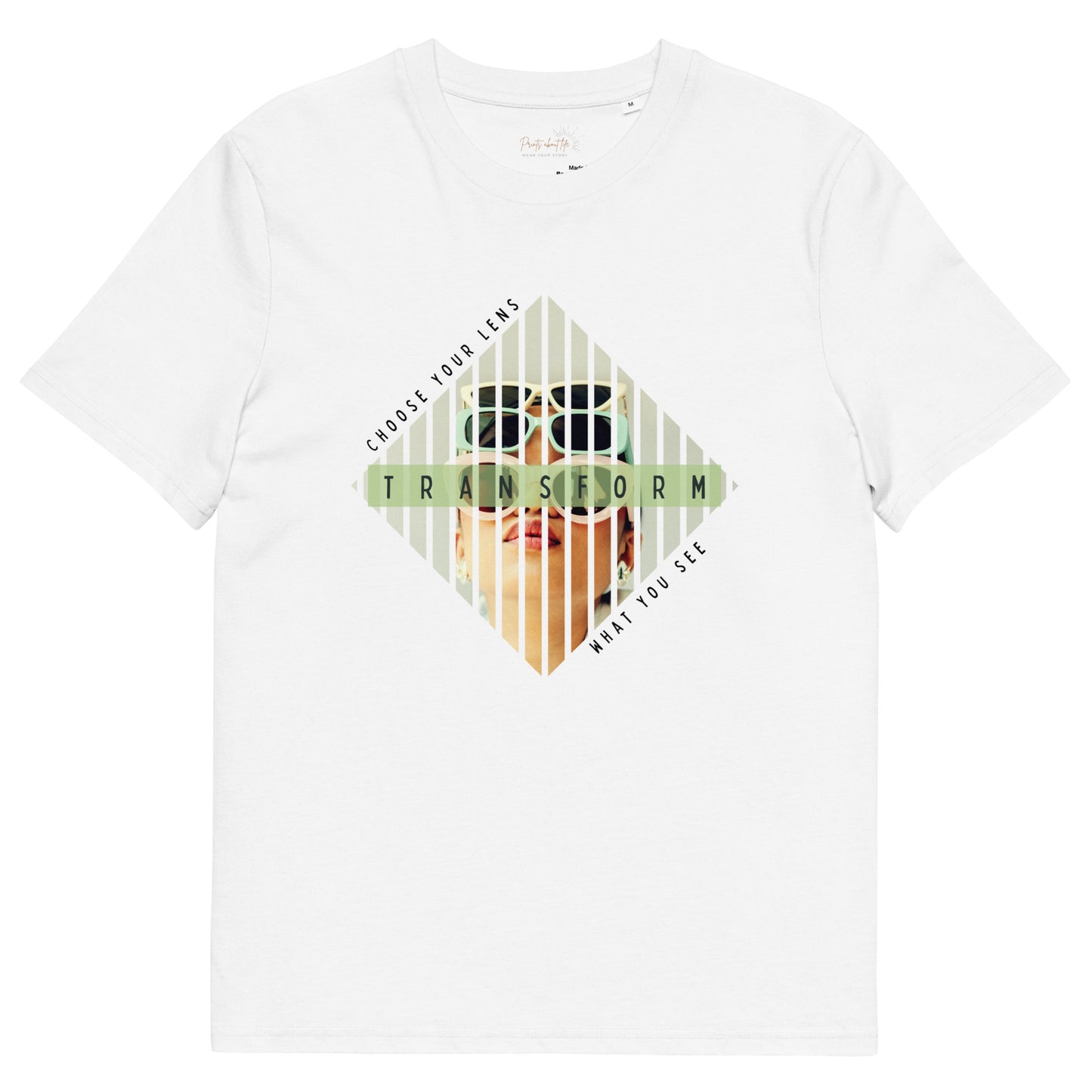 Choose your lens - Organic cotton unisex t-shirt - 3 colors