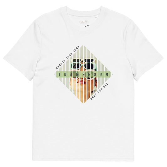 Choose your lens - Organic cotton unisex t-shirt - 3 colors