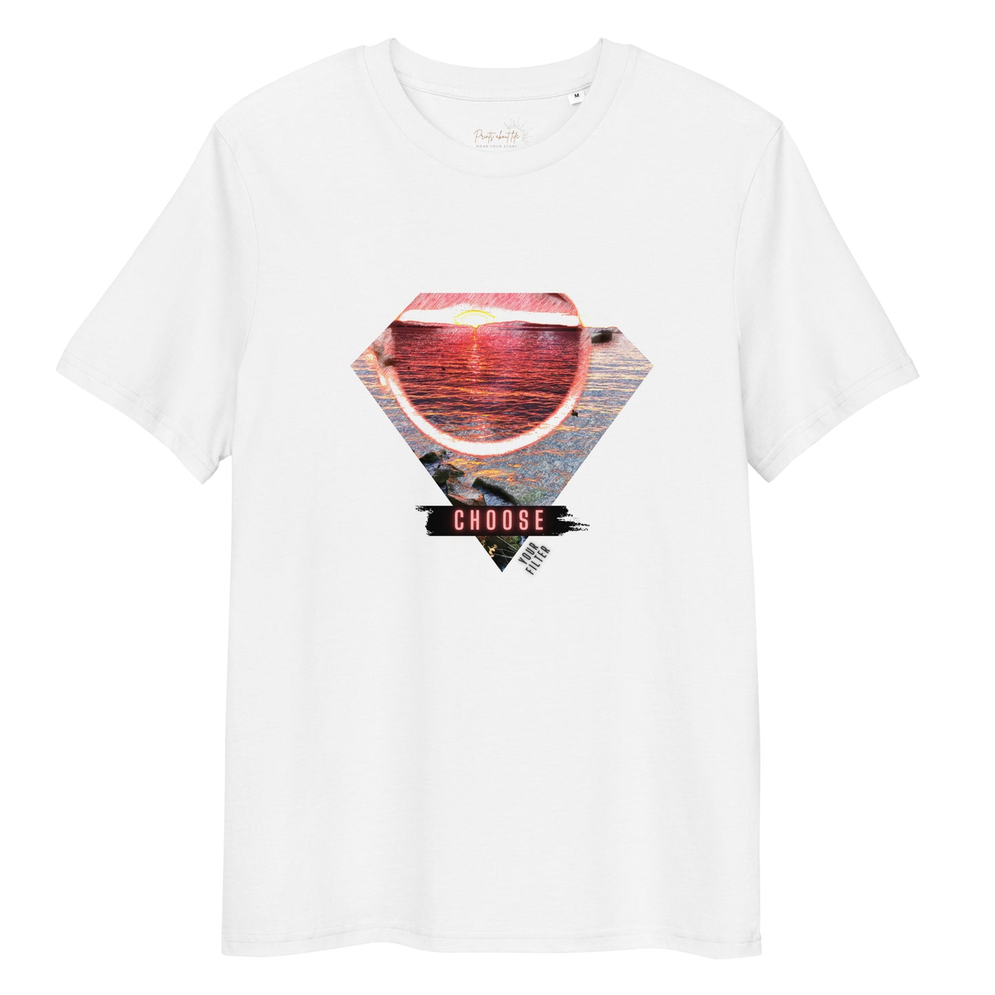 Choose your filter - Organic cotton unisex t-shirt - 4 colors