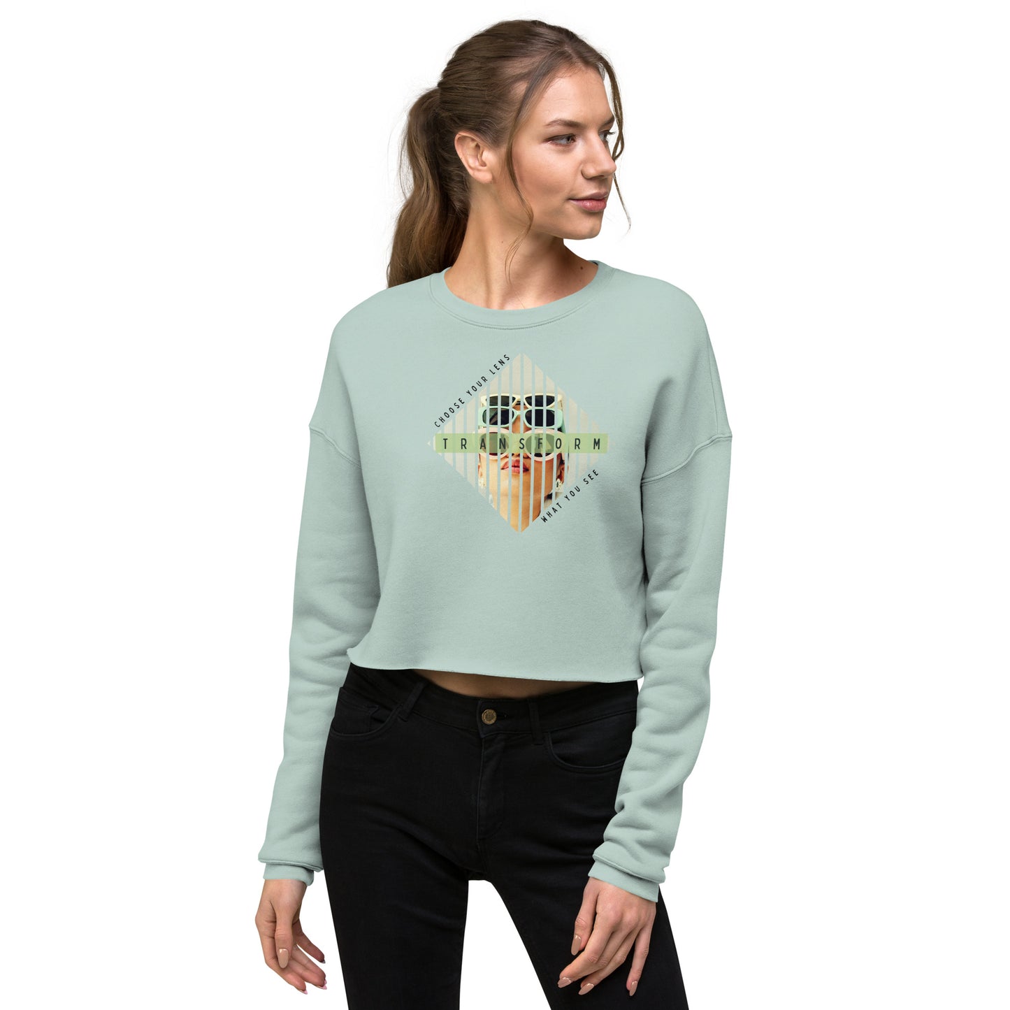 Choose your lens - Crop Sweatshirt - 2 colors